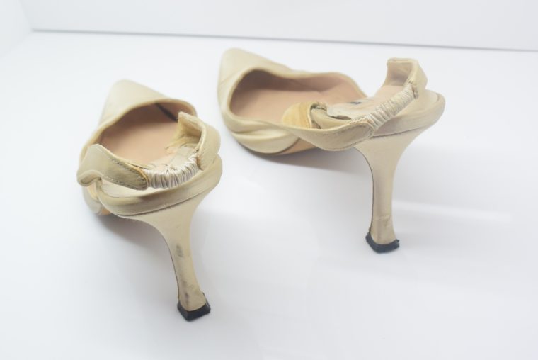 Manolo Blahnik Schuhe Pumps gold 37-12438