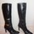 Gucci Stiefel Leder Schwarz Gr.38