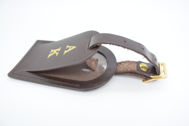 Louis Vuitton Adressanhänger braun A K-12909