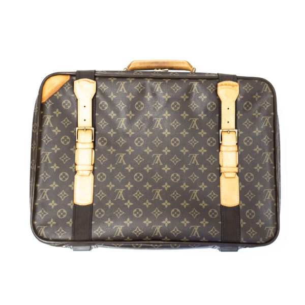 Louis Vuitton Koffer Satellite 55 Monogram Canvas Braun