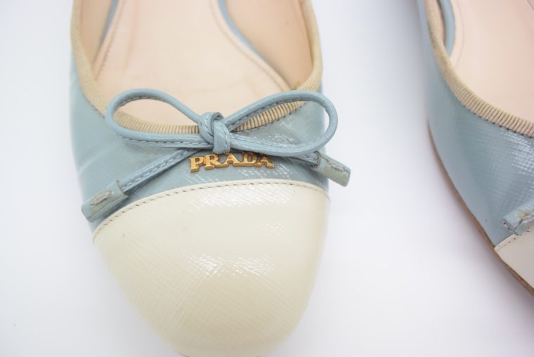 Prada Ballerinas blau 37-13098