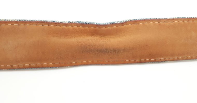 Louis Vuitton Gürtel Denim blau 100cm-13468