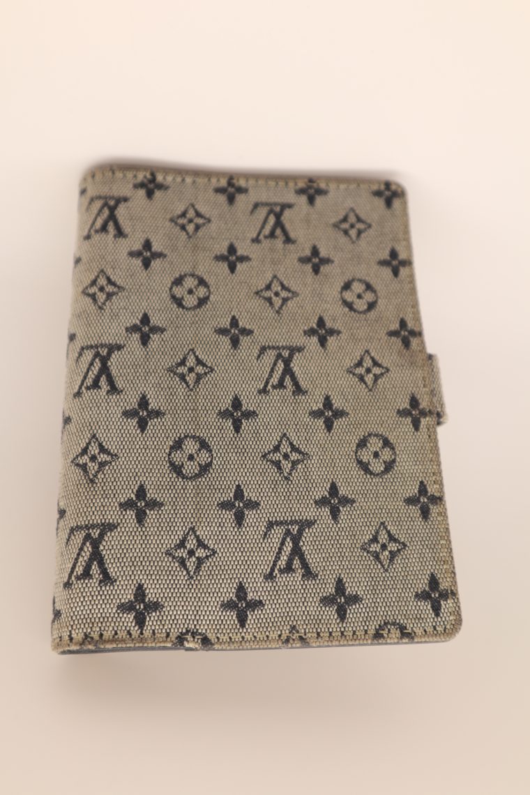 Louis Vuitton Kalender Agenda Pm Mini Lin grau-13678