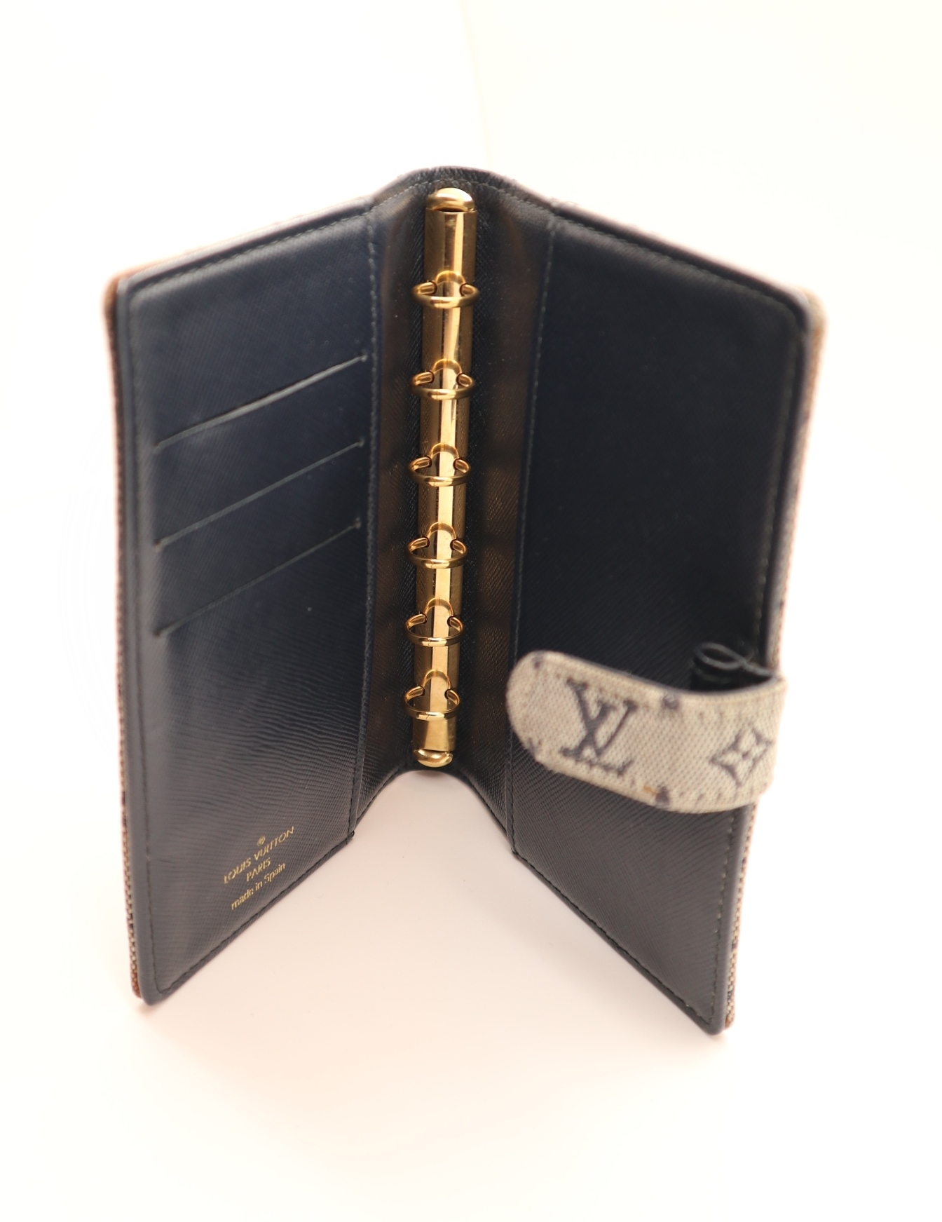 Louis Vuitton Kalender Agenda Pm Mini Lin grau – Luxus Store