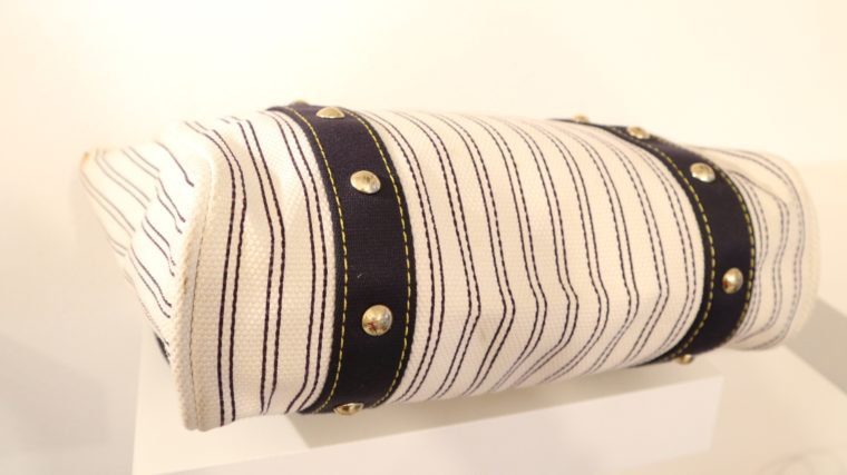 Louis Vuitton Tasche Cabas MM Toile Antigua blau weiß-13842