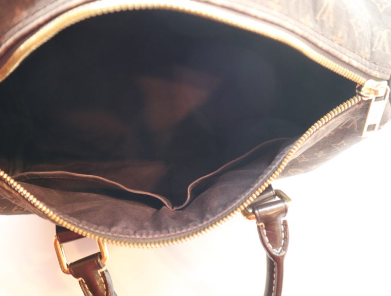 Louis Vuitton Tasche Speedy 30 band. Mini Lin schwarz-13860