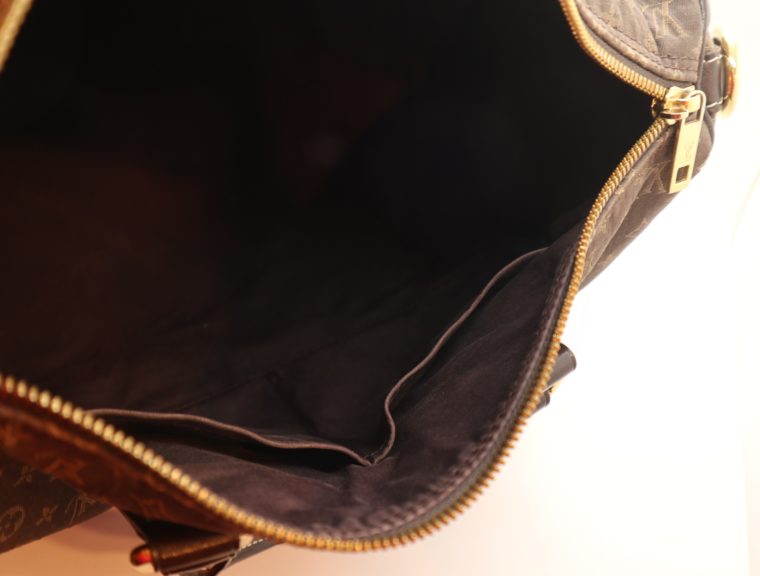 Louis Vuitton Tasche Speedy 30 band. Mini Lin schwarz-13859