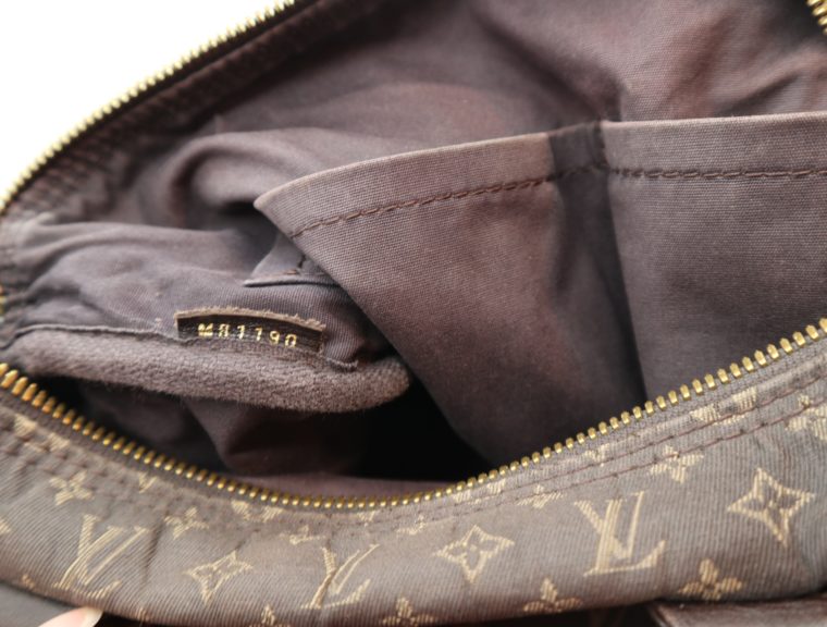 Louis Vuitton Tasche Speedy 30 band. Mini Lin schwarz-13865