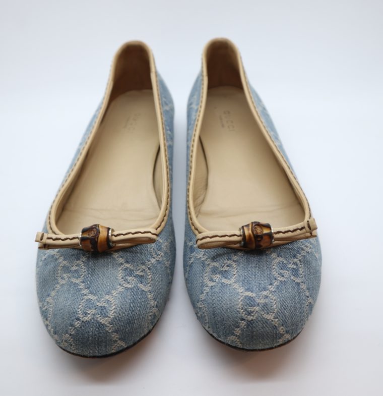 Gucci Schuhe Ballerinas blau 40-14874