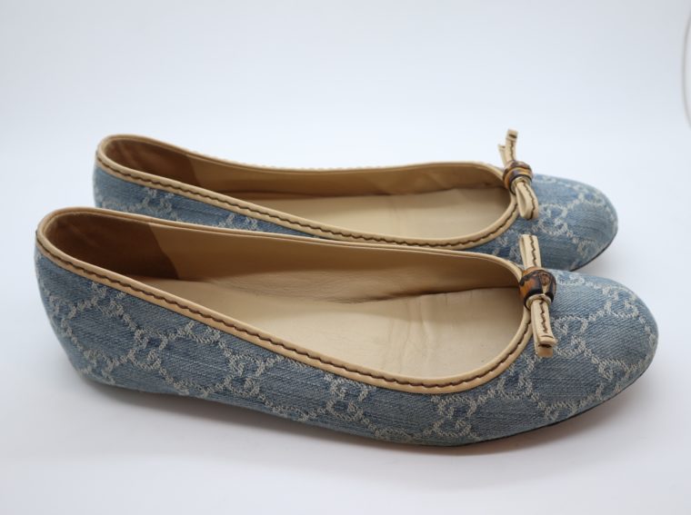 Gucci Schuhe Ballerinas blau 40-14872