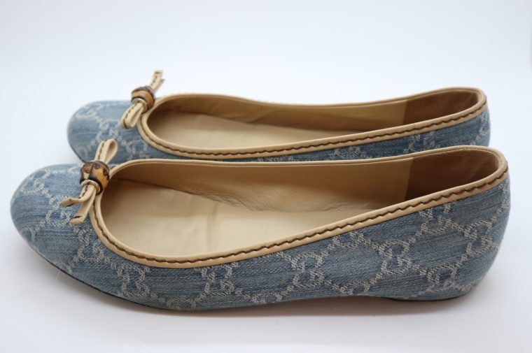 Gucci Schuhe Ballerinas blau 40-14873