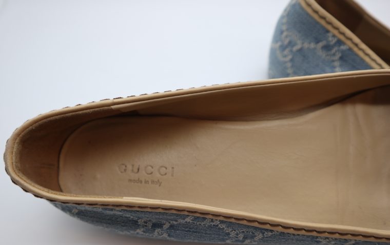 Gucci Schuhe Ballerinas blau 40-14875