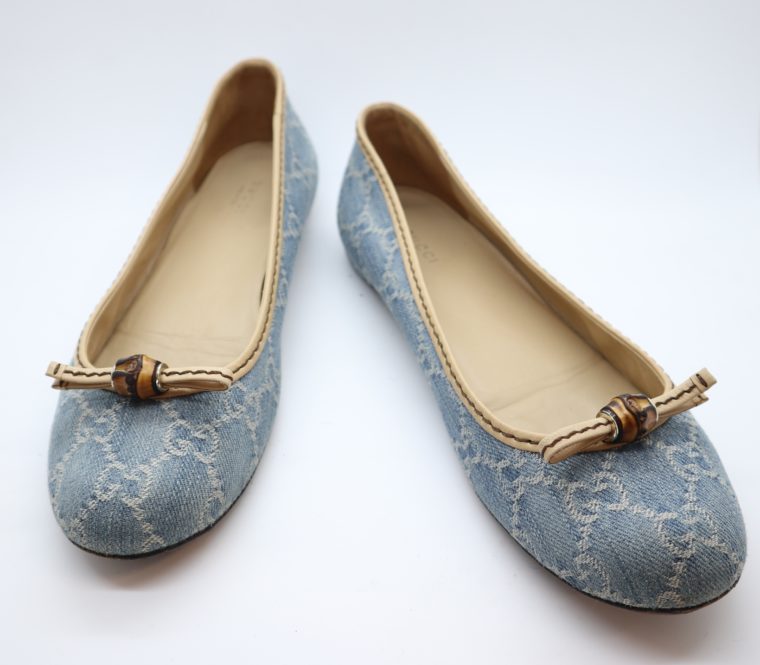 Gucci Schuhe Ballerinas blau 40-0