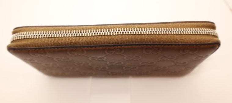Gucci Geldbörse Leder braun -14882