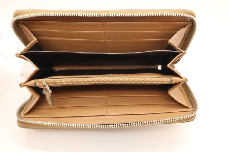 Gucci Geldbörse Leder braun -14889
