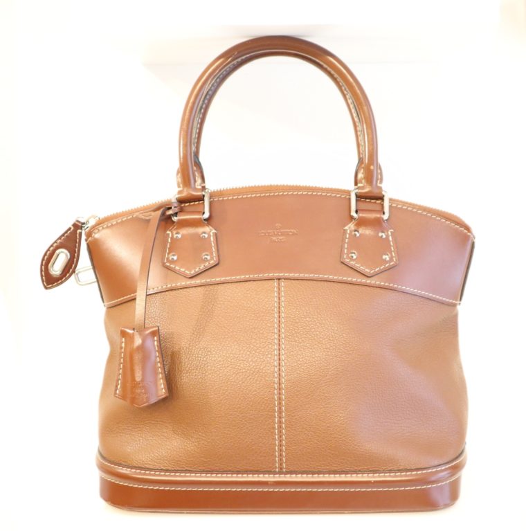 Louis Vuitton Tasche Lockit Lockit PM Suhali Leder braun-14822