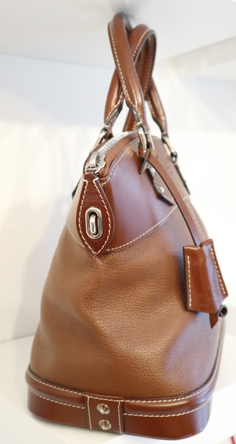 Louis Vuitton Tasche Lockit Lockit PM Suhali Leder braun-14829