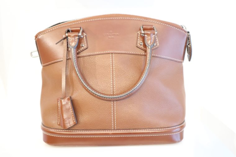 Louis Vuitton Tasche Lockit Lockit PM Suhali Leder braun-14831