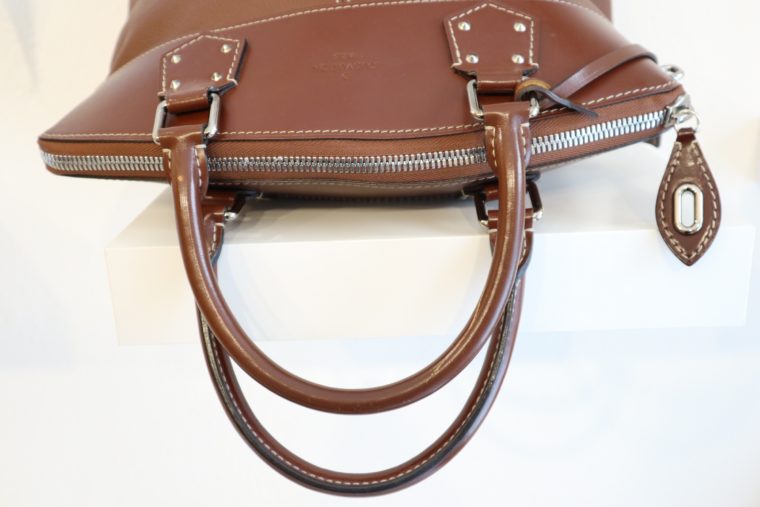 Louis Vuitton Tasche Lockit Lockit PM Suhali Leder braun-14835
