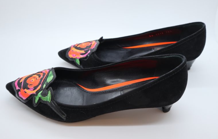 Louis Vuitton Pumps schwarz Rose 36-14920