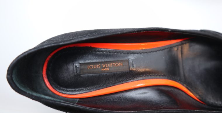 Louis Vuitton Pumps schwarz Rose 36-14923