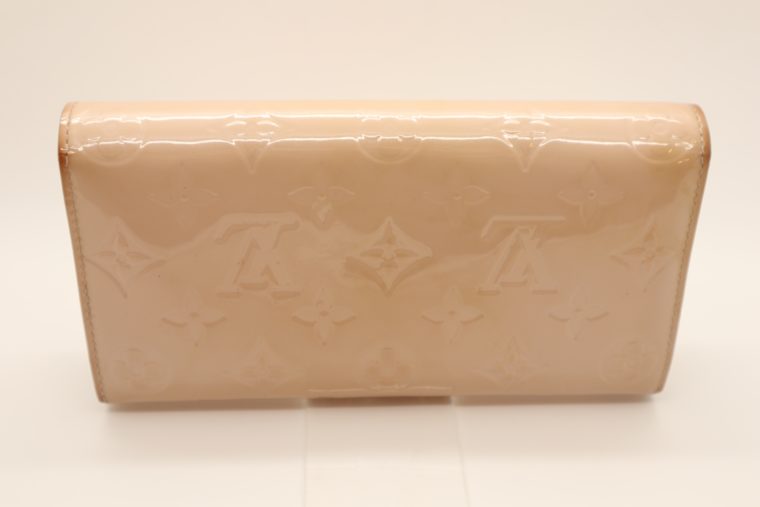 Louis Vuitton Geldbörse Sarah Vernis Leder beige -15017