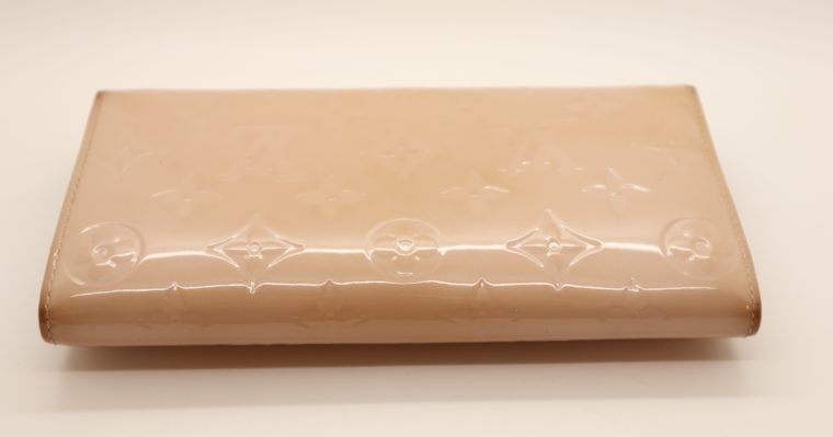 Louis Vuitton Geldbörse Sarah Vernis Leder beige -15019