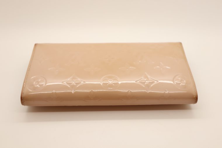 Louis Vuitton Geldbörse Sarah Vernis Leder beige -15016