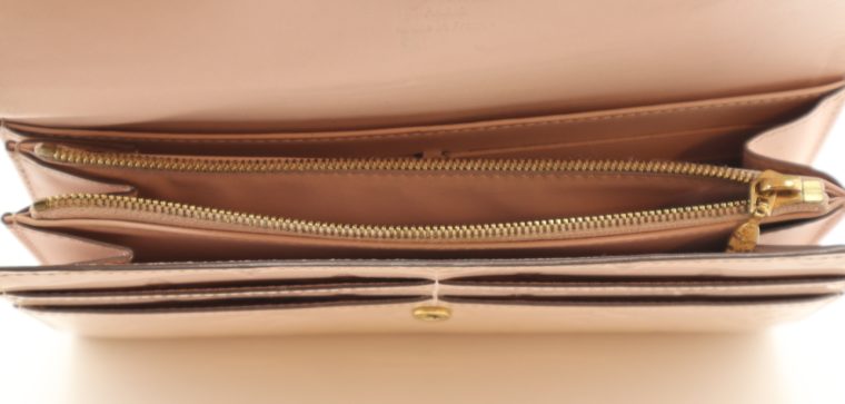 Louis Vuitton Geldbörse Sarah Vernis Leder beige -15024