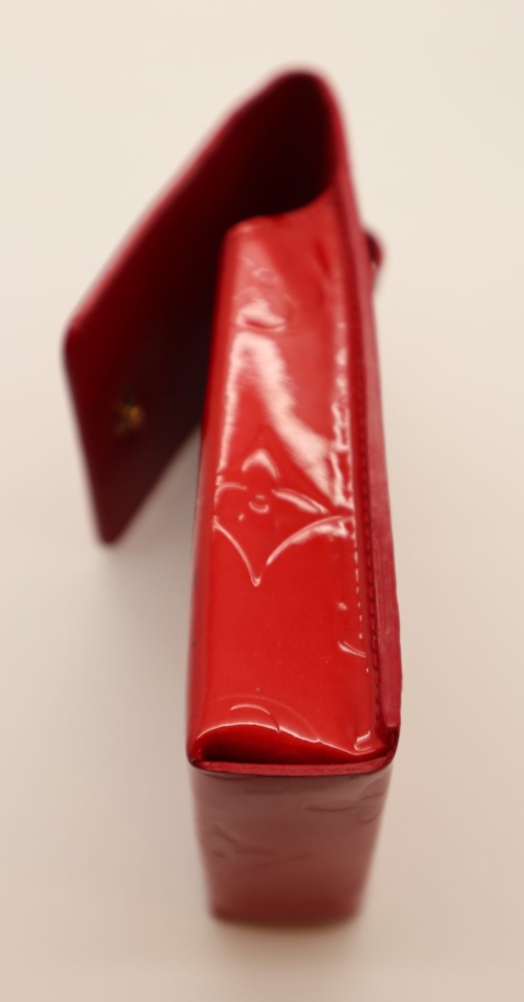 Louis Vuitton Handyetui Greene Vernis Leder rot-14940
