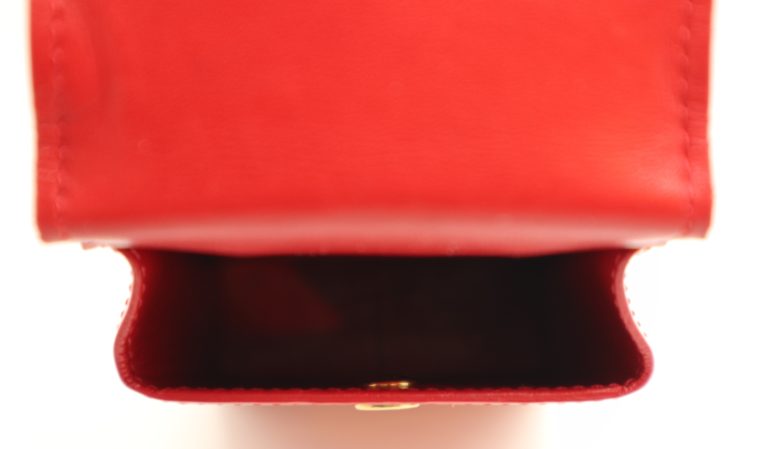Louis Vuitton Handyetui Greene Vernis Leder rot-14946