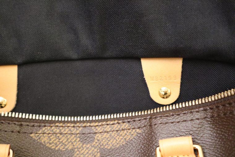 Louis Vuitton Tasche Speedy 30 band. giant Monogram-15308