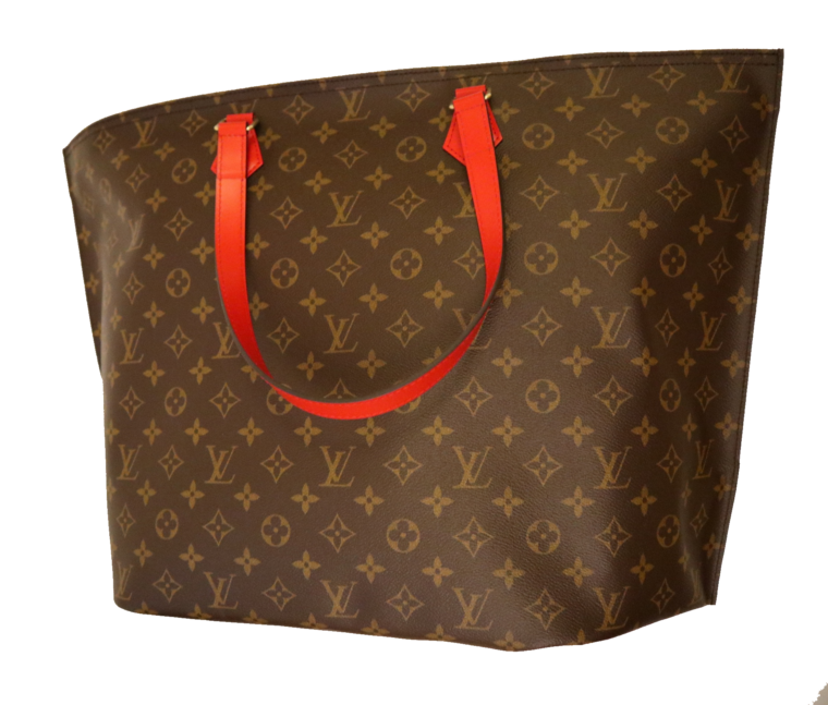 Louis Vuitton Tasche Reisetasche All in MM Monogram Canvas rot-0