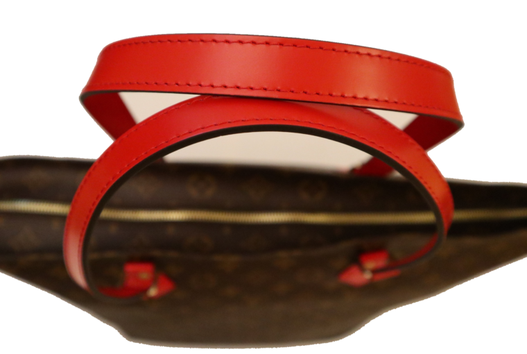 Louis Vuitton Tasche Reisetasche All in MM Monogram Canvas rot-15377