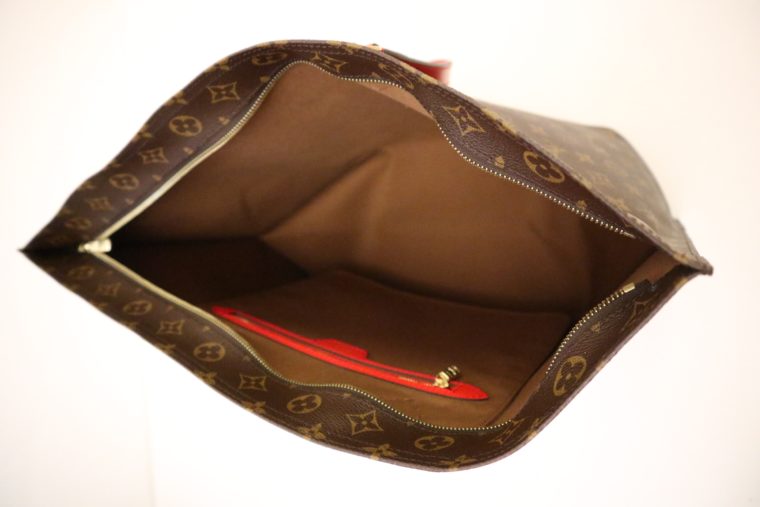 Louis Vuitton Tasche Reisetasche All in MM Monogram Canvas rot-15379