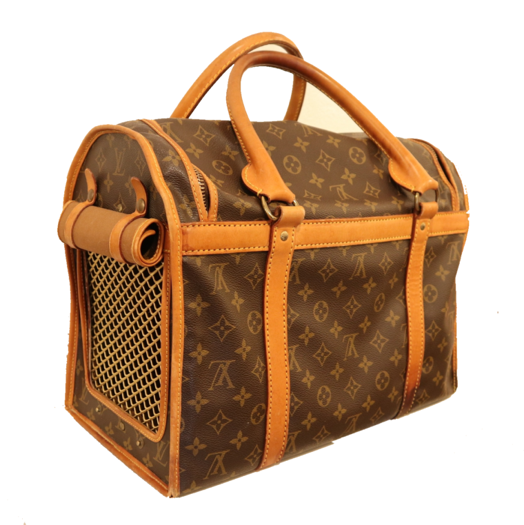 Louis Vuitton Hundetransportbox Baxter Monogram Canvas-0