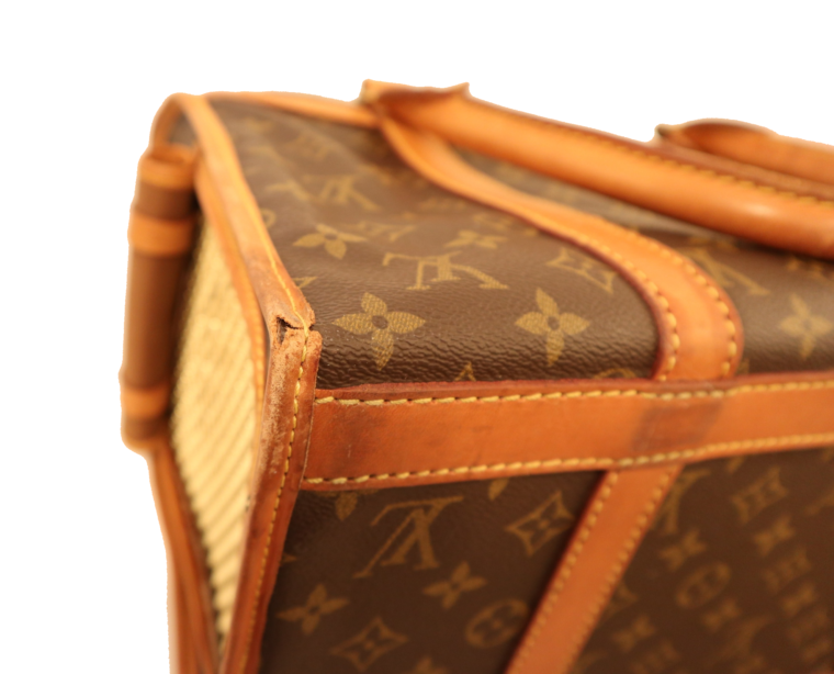 Louis Vuitton Hundetransportbox Baxter Monogram Canvas-15457