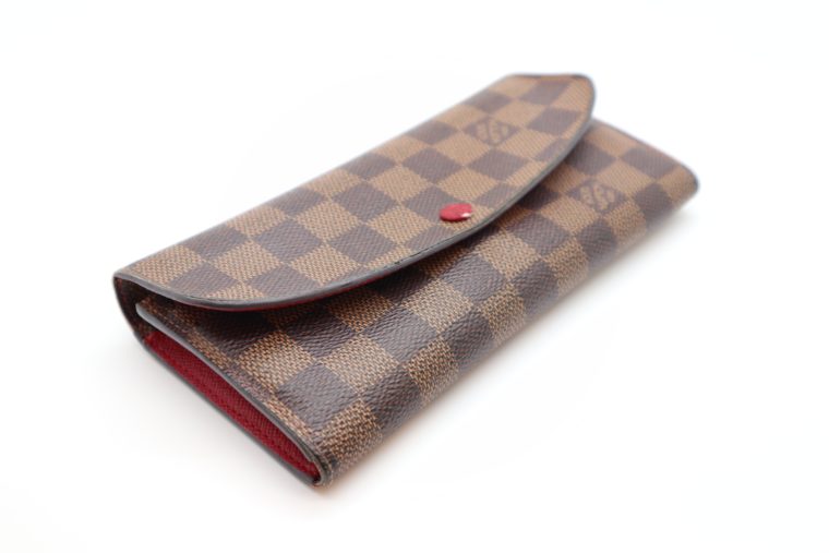 Louis Vuitton Geldbörse Emilie Monogram Canvas rot-15474