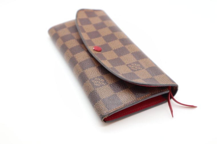 Louis Vuitton Geldbörse Emilie Monogram Canvas rot-15472