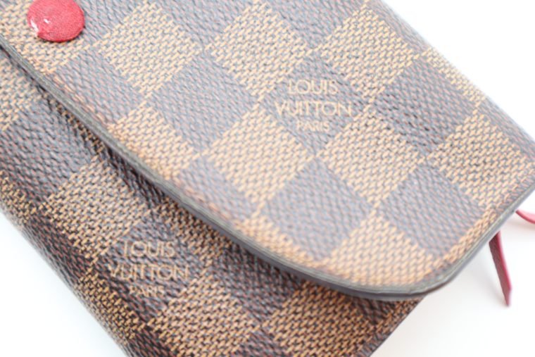 Louis Vuitton Geldbörse Emilie Monogram Canvas rot-15475