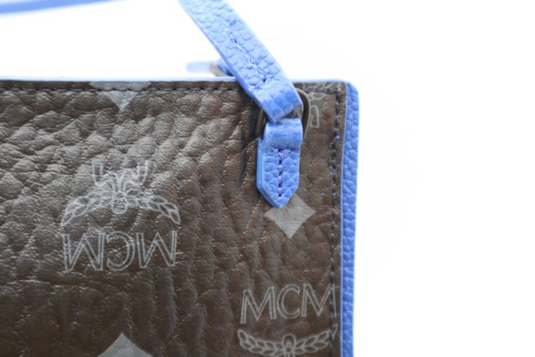 MCM Tasche Pochette schwarz blau-15345