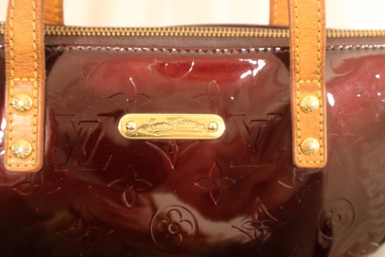 Louis Vuitton Tasche Bellevue Vernis Leder violett-15506
