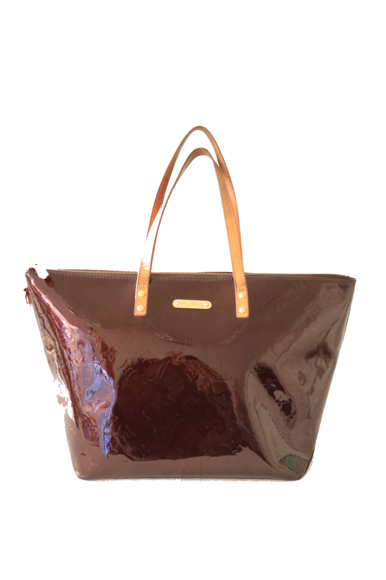 Louis Vuitton Tasche Bellevue Vernis Leder violett-0