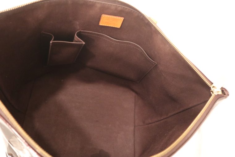 Louis Vuitton Tasche Bellevue Vernis Leder violett-15516