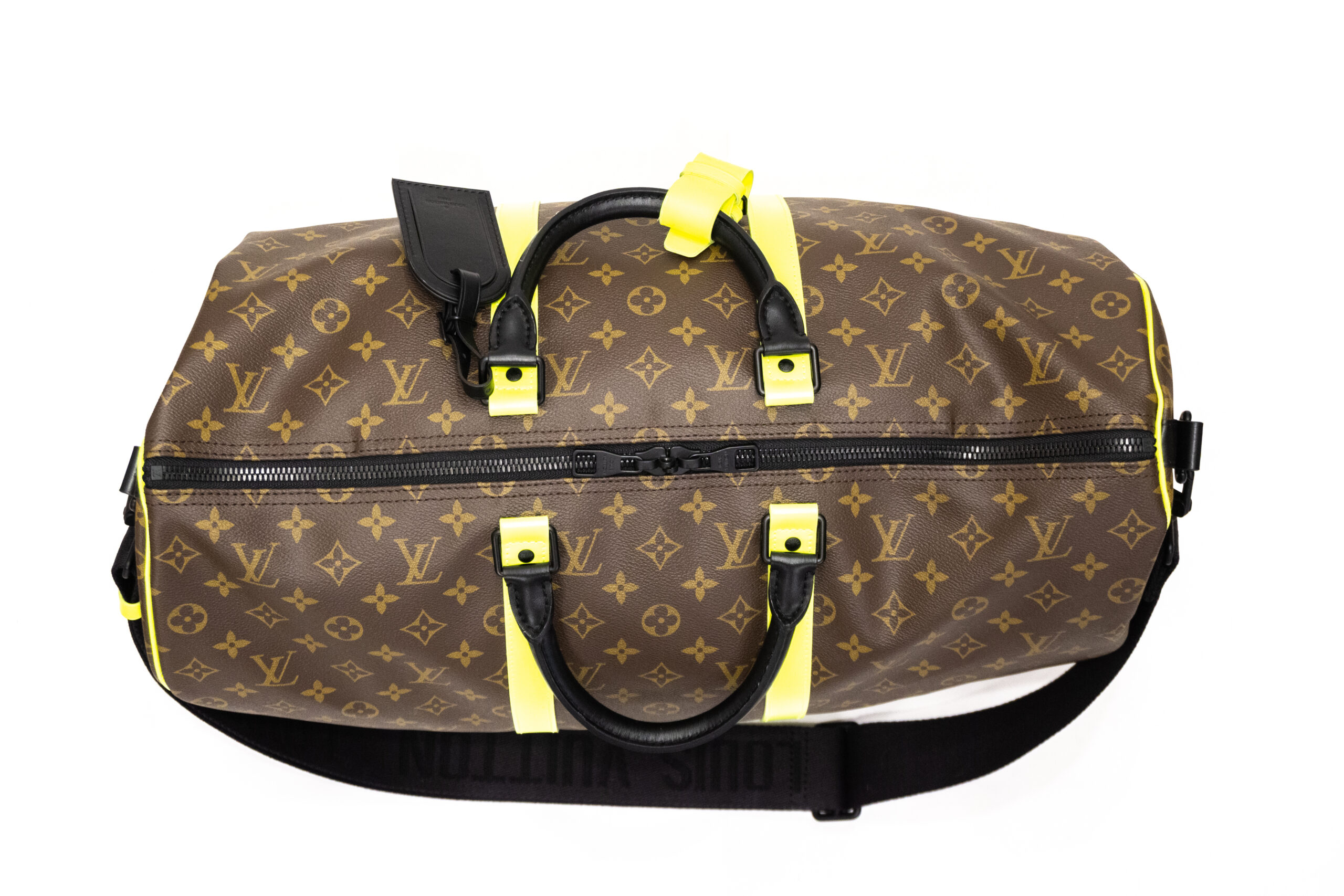 Louis Vuitton Reisetasche KEEPALL 50 Monogram Macassar Canvas