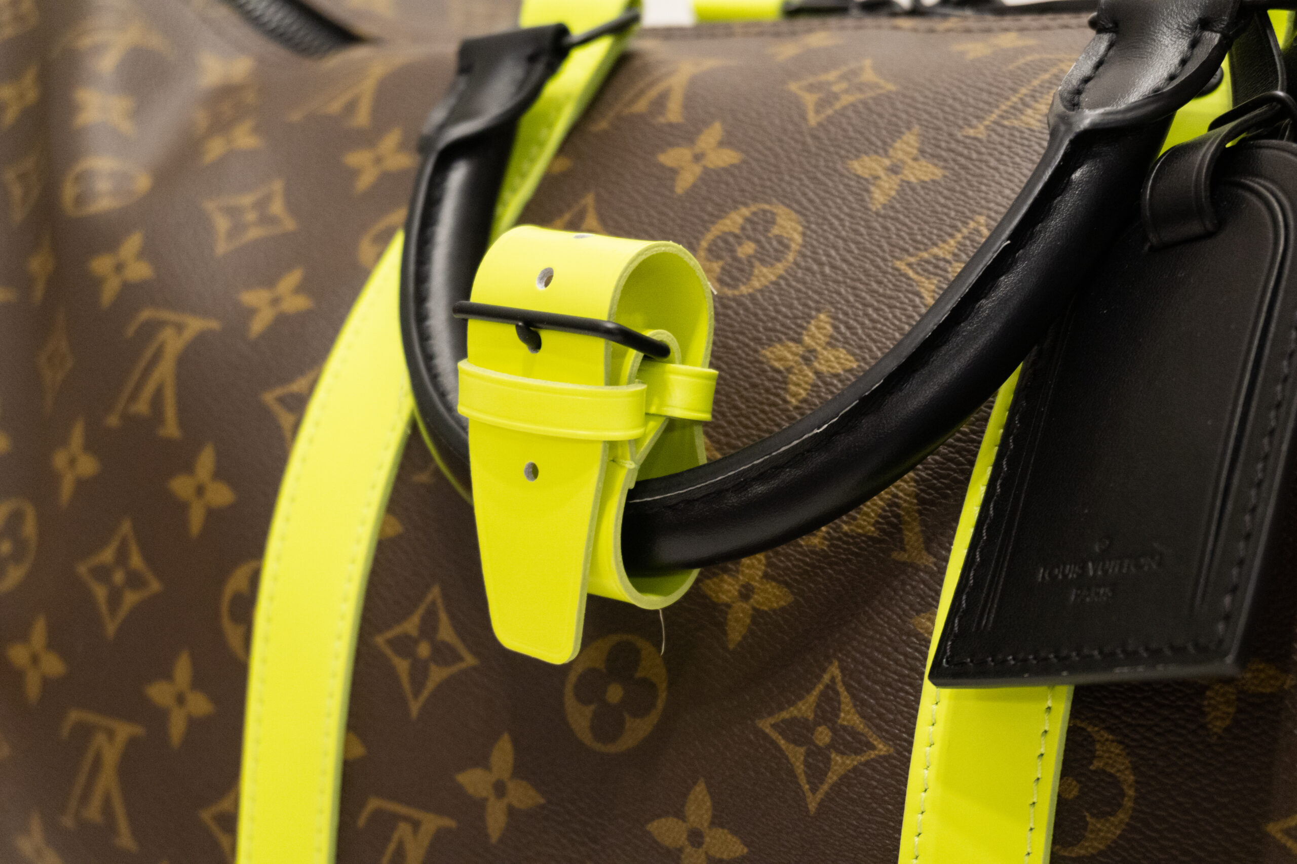 Louis Vuitton Reisetasche KEEPALL 50 Monogram Macassar Canvas