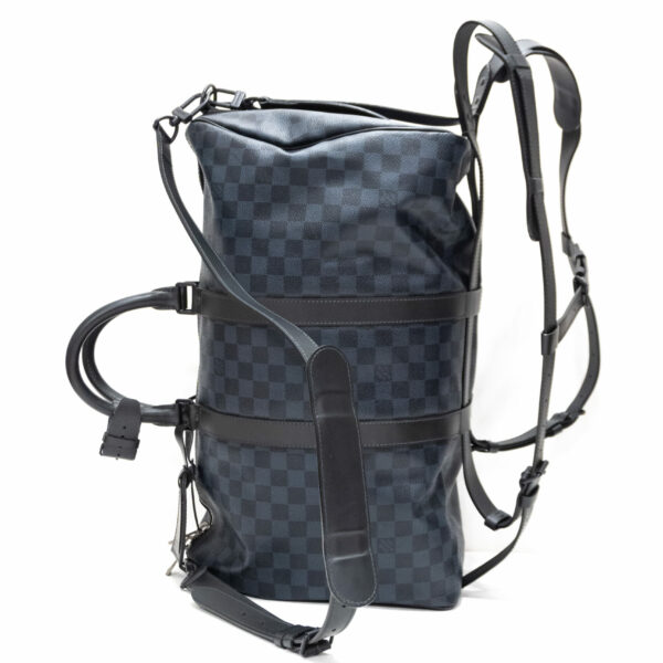 Louis Vuitton Damier Cobalt Keepall A Dos