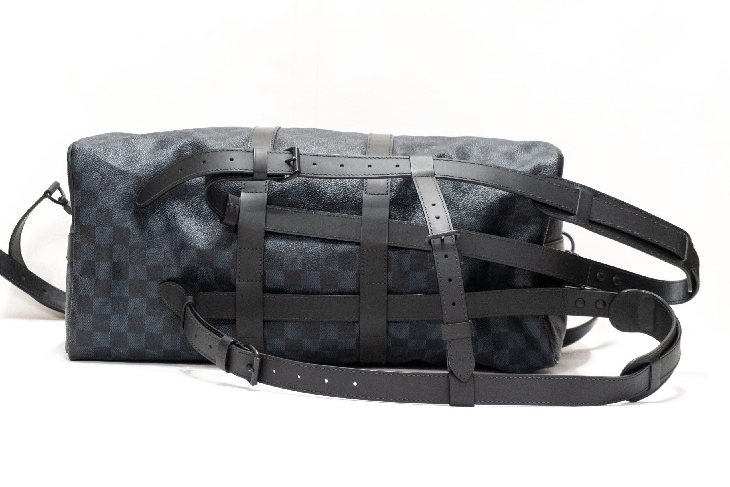 Louis Vuitton Damier Cobalt Keepall A Dos – Luxus Store