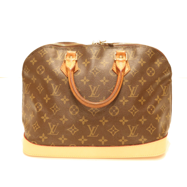 Louis Vuitton Tasche Alma Monogram Canvas Braun