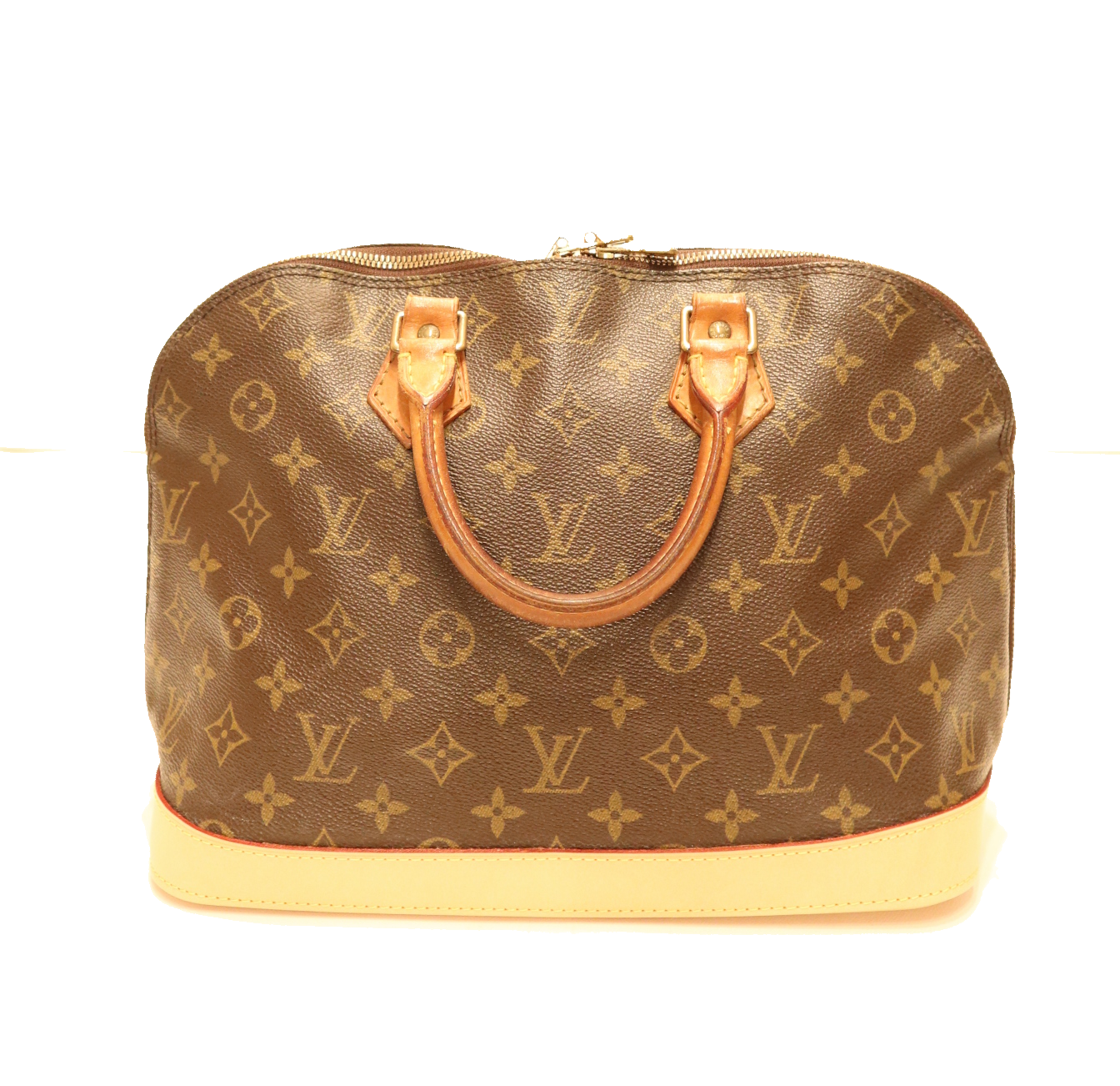 LOUIS VUITTON Damen Alma aus Canvas in Braun